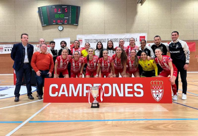 Campeonas de la copa Comunidad de Madrid - Club Deportivo Futsi Atltico Navalcarnero